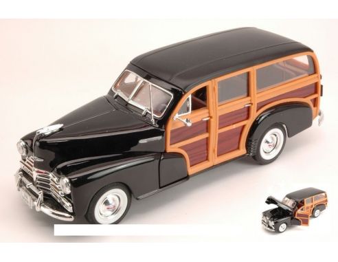 Welly WE2083 CHEVROLET FLEETMASTER 1948 BLACK 1:24 Modellino