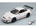 Welly WE2495 PORSCHE 991 (997) GT 3 RS 2006 WHITE W/RED STRIPES 1:24 Modellino