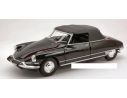 Welly WE2408 CITROEN DS 19 1956 SOFT TOP BLACK 1:24 Modellino
