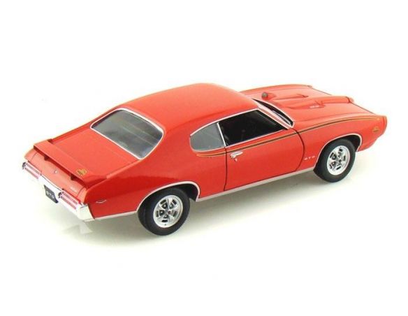 Welly WE2501OR PONTIAC GTO 1969 ORANGE 1:24 Modellino