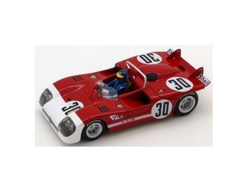 True Scale Miniatures TSM124307 ALFA ROMEO 33/3 N.30 WINNER 6H WATKINS GLEN 1971 R.PETERSON 1:43 Modellino