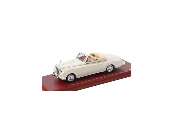 True Scale Miniatures TSM134352 ROLLS ROYCE SILVER CLOUD I J.JOUNG DROPHEAD COUPE' 1959 CREAM 1:43 Modellino