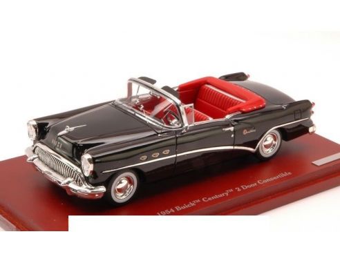 True Scale Miniatures TSM134307 BUICK CENTURY 2 DOOR CONVERTIBLE 1954 BLACK 1:43 Modellino