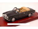 True Scale Miniatures TSM134345 ROLLS ROYCE CORNICHE CONVERTIBLE 1971 BLACK 1:43 Modellino