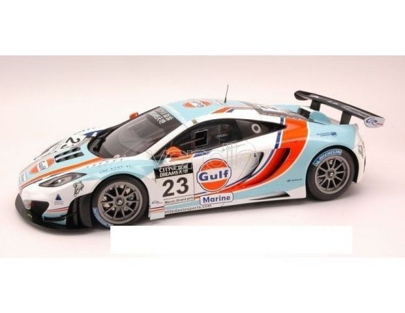 True Scale Miniatures TSM131813 MC LAREN MP4-12C GT3 N.23 MACAU GT CUP 2012 D.WATTS 1:18 Modellino