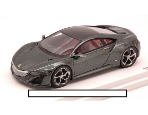 True Scale Miniatures TSM134364 ACURA NSX CONCEPT N.AMERICAN INT.AUTO SHOW 2013 GUN METAL 1:43 Modellino