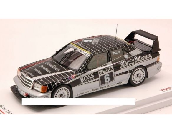 True Scale Miniatures TSM124345 MERCEDES 190E EVO2 N.6 DTM 1990 THIIM 1:43 Modellino