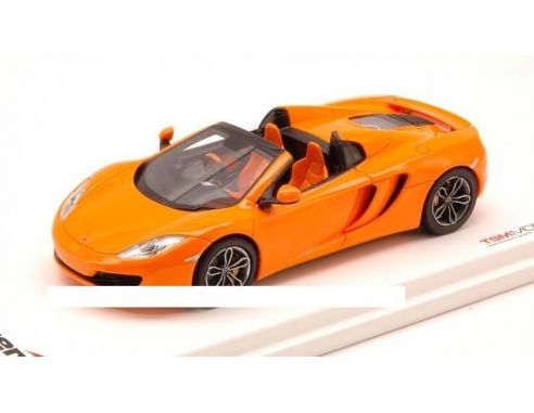 True Scale Miniatures TSM134337 MC LAREN MP4-12C SPIDER 2013 ORANGE 1:43 Modellino