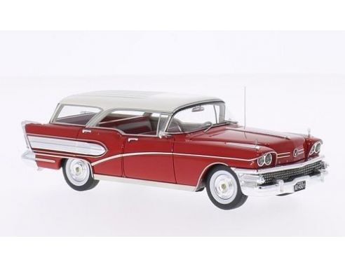 Neo Scale Models NEO45001 BUICK CENTURY CABALLERO 1957 RED/WHITE 1:43 Modellino