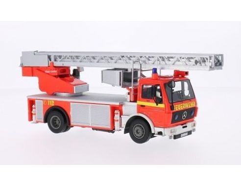 Neo Scale Models NEO45726 MERCEDES 1422 METZ DLK23-12 FIRE BRIGADE 1:43 Modellino
