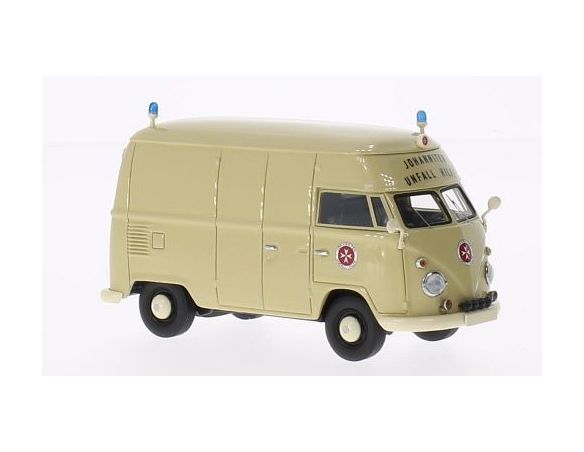 Premium Classixx PREM18488 VW T1 HIGH ROOF CLINOMOBIL JOHANNITER ACCIDENT HELP 1:43 Modellino