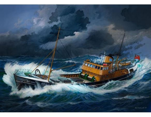Revell RV5204 NORTHSEA FISHING TRAWLER KIT 1:142 Modellino