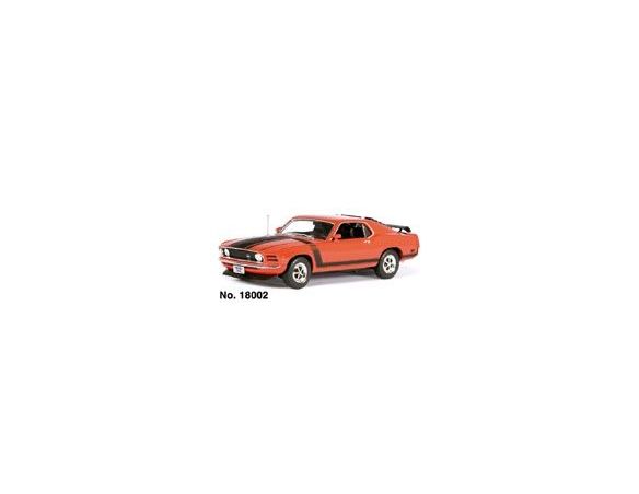 Welly WE1307 FORD MUSTANG BOSS 1970 RED 1:18 Modellino