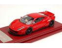 Hot Wheels LBA101RE FERRARI 458 PREPARED LIBERTY WALK RED 1:43 Modellino