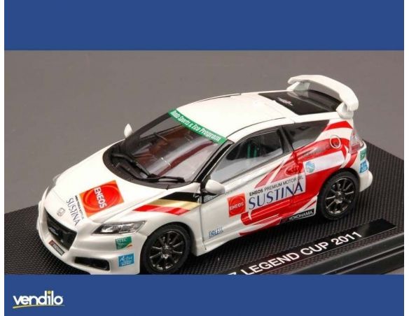 Ebbro EB44692 HONDA CR-Z LEGEND CUP 2011 WHITE (DECALS FOR N.3/15/32/37) 1:43 Modellino