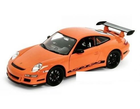 Welly WE2042 PORSCHE 911 GT3 RS (997) 2006 ORANGE 1:24 Modellino