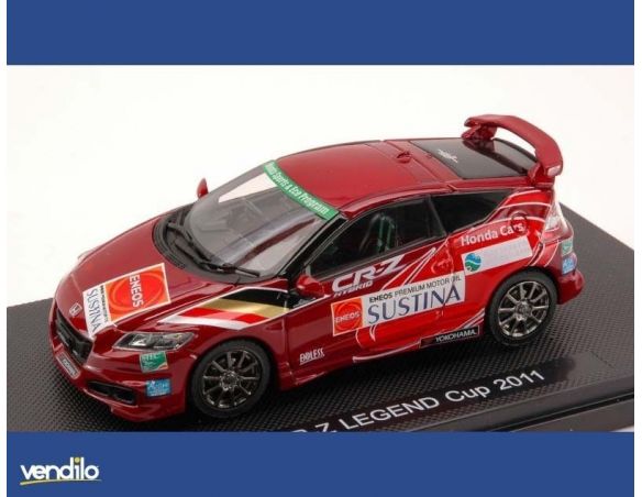 Ebbro EB44693 HONDA CR-Z LEGEND CUP 2011 RED (DECALS FOR N.2/8) 1:43 Modellino