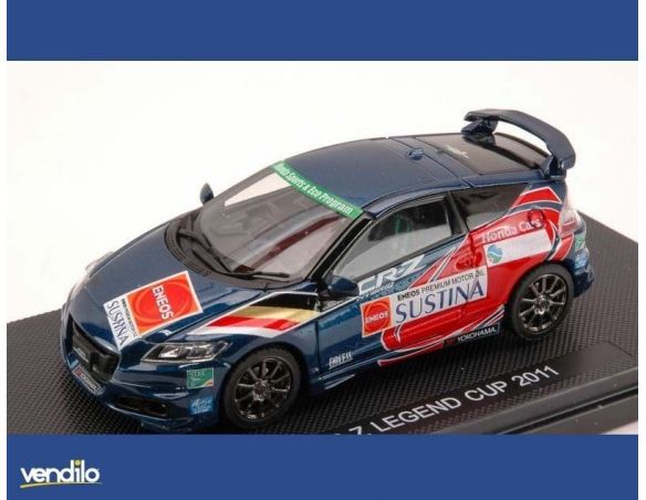 Ebbro EB44694 HONDA CR-Z LEGEND CUP 2011  BLUE (DECALS FOR N.36/55/100) 1:43 Modellino