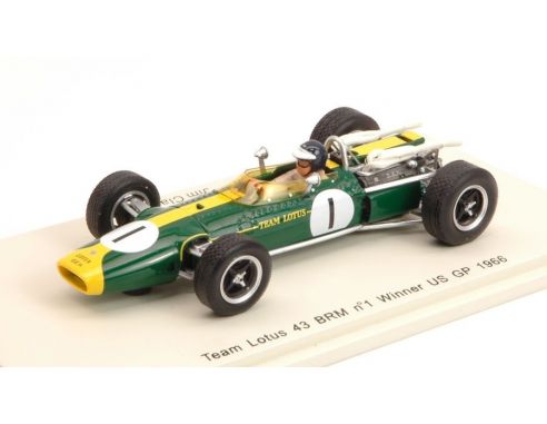 Spark Model S2143 LOTUS 43 BRM J.CLARK 1966 N.1 WINNER US GP 1:43 Modellino