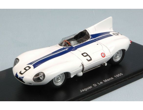 Spark Model S2132 JAGUAR D N.9 RETIRED LM 1955 P.WALTERS-W.SPEAR 1:43 Modellino
