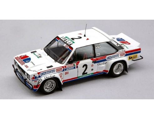 Trofeu TF1418 FIAT 131 ABARTH N.2 6th BANDAMA (IVORY COAST) 1980 MUNARI-JAUBERT 1:43 Modellino