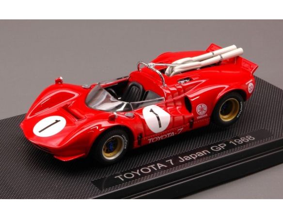 Ebbro EB44701 TOYOTA 7 S.HOSOYA N.1 6th JAPAN GP 1968 1:43 Modellino