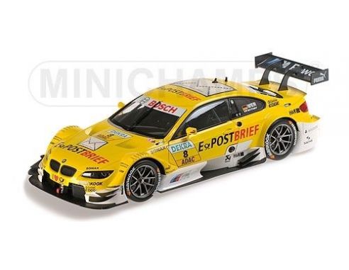 Minichamps PM100122208 BMW M3 N.8 D.WERNER DTM 2012 1:18 Modellino