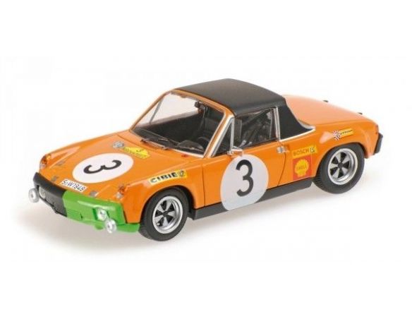 Minichamps PM400706503 PORSCHE 914/6 N.3 3rd MARATHON D.LA ROUTE 1970 WALDEGAARD-ANDERSSON 1:43 Modellino