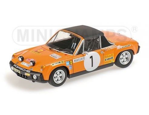 Minichamps PM400716501 PORSCHE 914/6 N.1 RETIRED MONTE CARLO 1971 LARROUSSE-PERRAMONT 1:43 Modellino