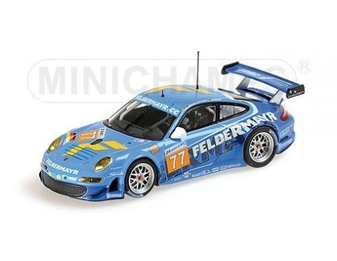 Minichamps PM410106977 PORSCHE 997 GT3 N.77 11th LM 2010 LIEB-LIETZ-HENZLER 1:43 Modellino