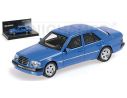 Minichamps PM437032502 BRABUS 6.5 500E W124 1989 BLUE 1:43 Modellino
