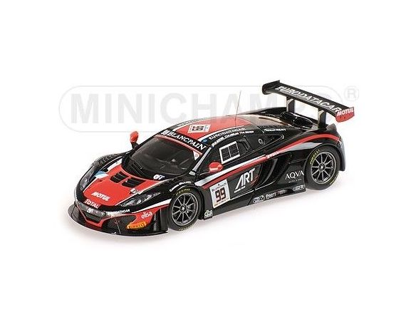 Minichamps PM437141399 MC LAREN 12C GT3 N.99 DNF 24H SPA 2014 SOUCEK-KORJUS-ESTRE 1:43 Modellino