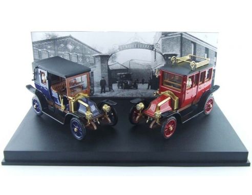 Rio RI4456D RENAULT TIPO X + AG 1910 FABBRICA RENAULT 1:43 Modellino