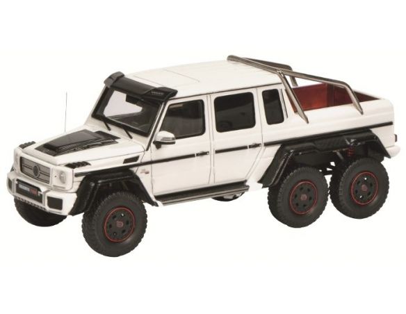 Schuco SH8902 BRABUS B63 S700 6x6 2013 WHITE 1:43 Modellino