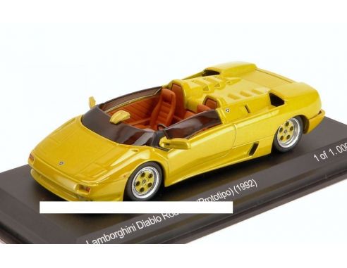 White Box WB506 LAMBORGHINI DIABLO ROADSTER PROTOTIPO 1992 MUSTARD 1:43 Modellino