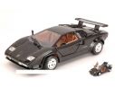 Motormax MTM73219BK LAMBORGHINI COUNTACH 5000 QUATTROVALVOLE 1985 BLACK 1:24 Modellino