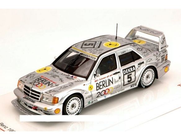 True Scale Miniatures TSM124350 MERCEDES 190E EVO2 N.5 DTM 1992 E.LOHR 1:43 Modellino