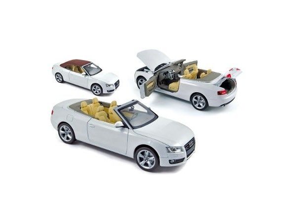 Norev NV188351 AUDI A5 CABRIOLET 2009 WHITE 1:18 Modellino
