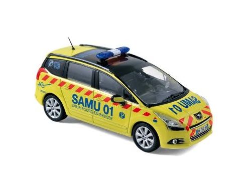 Norev NV473855 PEUGEOT 5008 2012 SMUR BOURG EN BRESSE 1:43 Modellino