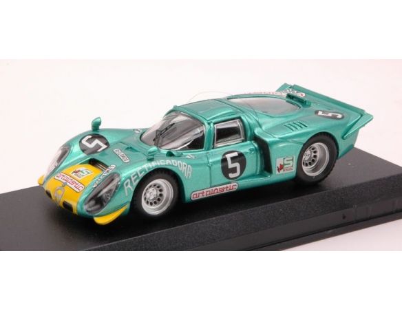 Best Model BT9408 ALFA ROMEO 33.2 N.5 LUANDA 1972 A.PEIXINHO 1:43 Modellino