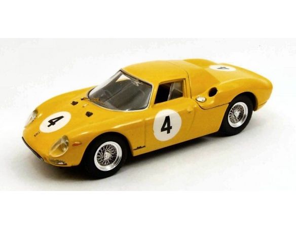 Best Model BT9452 FERRARI 250 LM N.4 8th 500 KM SPA 1965 J.C.FRANCK 1:43 Modellino