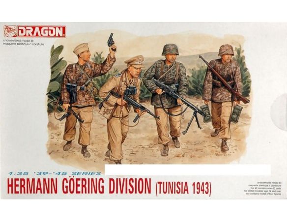 Dragon D6036 HERMANN GOERING DIVISION KI 1:35 Modellino