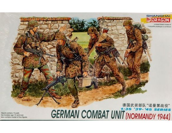Dragon D6003 WAFFEN SS SOLDATINI KIT 1:35 Kit Figure Militari