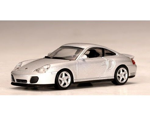 Auto Art / Gateway 20312 PORSCHE 911 TURBO 996 SILVER 1/64 Modellino