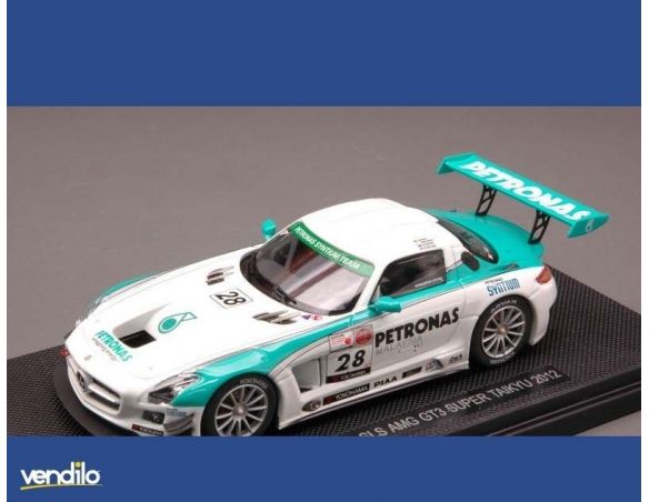 Ebbro EB44834 MERCEDES SLS GT3 N.28 SUPER TAIKYU 2012 MOH-KATAOKA-LESTER-RITCHIE 1:43 Modellino