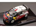 Ixo model RAM517 CITROEN DS3 WRC N.1 WINNER ALSACE 2012 LOEB-ELENA (WORLD CHAMPION) 1:43 Auto Rally