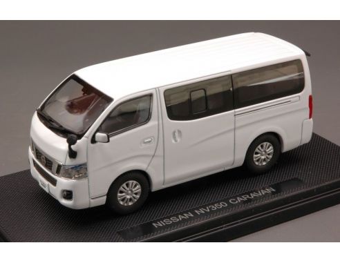 Ebbro EB44846 NISSAN NV350 CARAVAN 2012 WHITE 1:43 Modellino