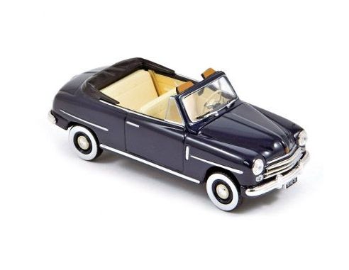 Norev NV770073 FIAT 1400 CABRIO 1950 BLUE 1:43 Modellino