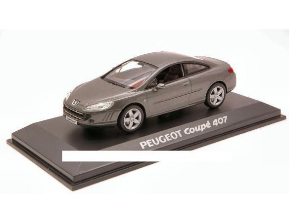 Norev NV474774 PEUGEOT COUPE' 407 2008 GREY 1:43 Modellino