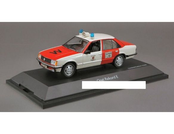 Schuco SH3426 OPEL REKORD E FIRE ENG.1:43 Modellino